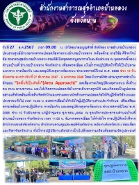 ตรวจเยี่ยมด่านเทศกาลปีใหม่2568